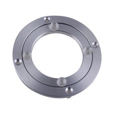 ALUMINIUM Drehteller Drehplatte Drehring Drehlager Drehkranz Flanschlager 120mm