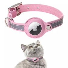 Reflektierendes Airtag Welpen & Katzen Halter Halsband 3 Farben