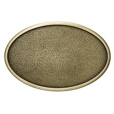 Buckle oval, schlicht