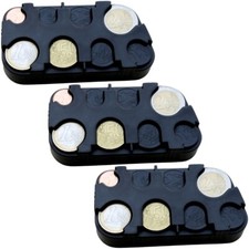 3x Euro-Münzsammler Münzbox