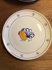 1 Platte und 1 Wasserkrug Fratelli Coli Terracotta Italien Landhaus