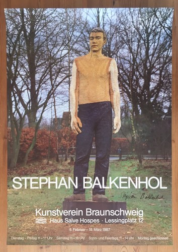 Stephan balkenhol signiert - stephan,