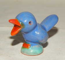 Keramik Figur Vogel Spatz wohl