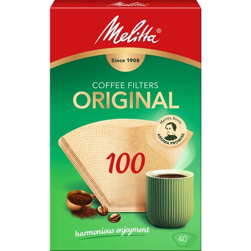 Melitta filtertüten 100 - 100, braun