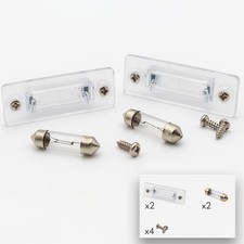 2x Kennzeichenleuchte +