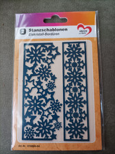 Stanzschablone EISKRISTALL-BORDUEREN, Karin Jittenmeier 