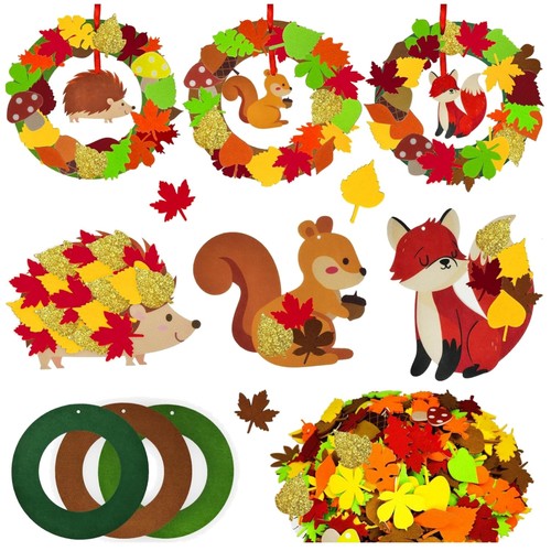 Herbst bastelset kinder - bastelset, filz