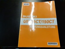 0141 Motorrad Werkstatthandbuch Suzuki UE 125 CT / 150 CT Wartungsanleitung