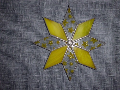 Stern aus tiffanyglas - stern,