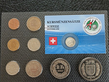 Kursmünzensatz Schweiz zur EM