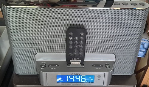 Sony icf ds15ip ipod docking - sony,