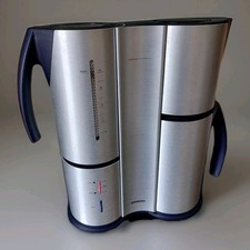 Top Zustand Siemens TC91100 Porsche Design Kaffeemaschine Entkalkt & Gereinigt