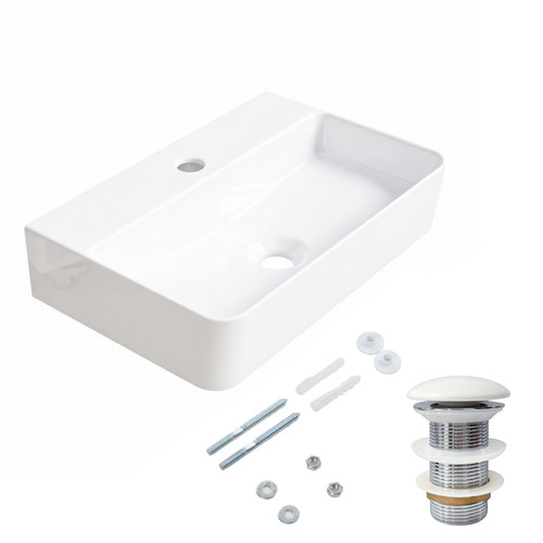 Waschbecken mit hahnloch - waschbecken,