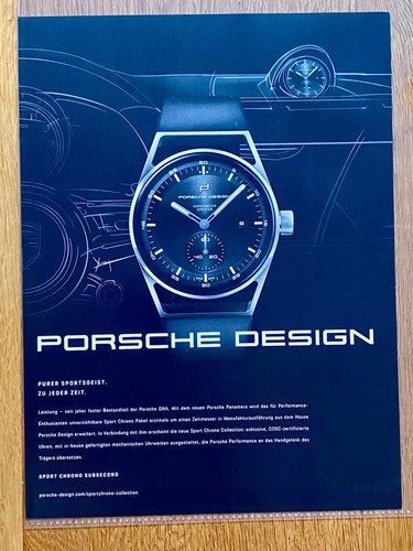 Porsche design sport - sport, chrono