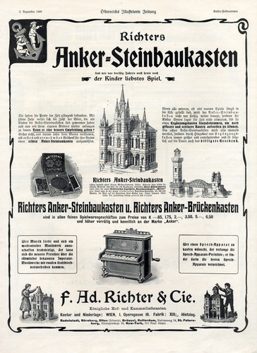 Anker steinbaukasten - anker, xl