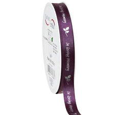Trauerband Lila Silber In Loving Memory 15mm 25m Gedenkdekoration
