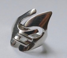 Designer Ring Modernist 925