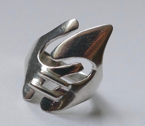 Designer ring modernist - modernist, 925