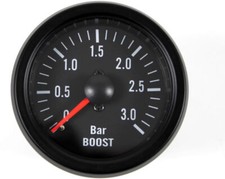 Ladedruckanzeige 3 Bar Retro