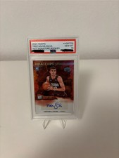 Tristan Da Silva Hot Auto PSA 10 NBA Hoops Rookie Card 2024 Orlando Magic