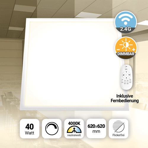 Led panel 62x62 neutralweiß - panel,