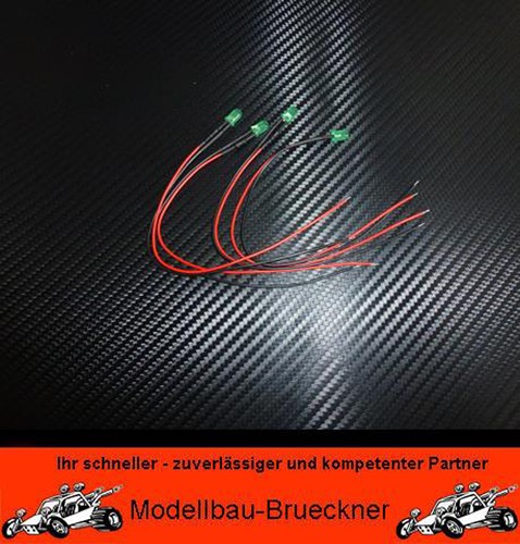 Stück led grün 6 - 5, volt