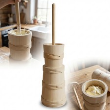 HOLZ-BUTTERFASS 3L mit