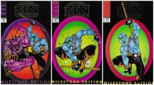 °ZEN INTERGALACTIC NINJA MILESTONE EDITION 1 bis 3 von 3° 1994 USA Entity Comics