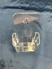 Tischaufsteller Acryl 1/3 DIN A4 Prospekthalter für Flyer zum Hängen/Stellen