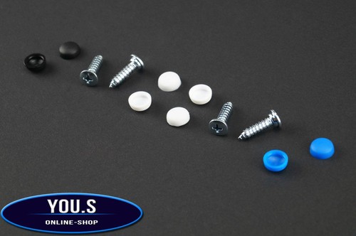 Set license plate screws - set,