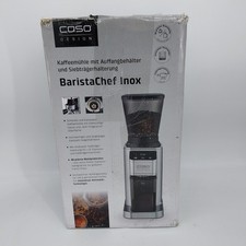 CASO BaristaChef Inox - elektrische Kaffeemühle, Testurteil: , Edelstahl-Kegelma