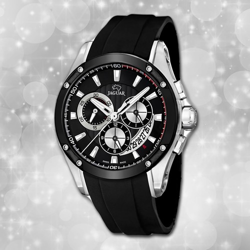 Armbanduhr pur schwarz j688 - armbanduhr,