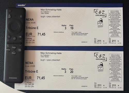 Nena konzert karten - konzert,