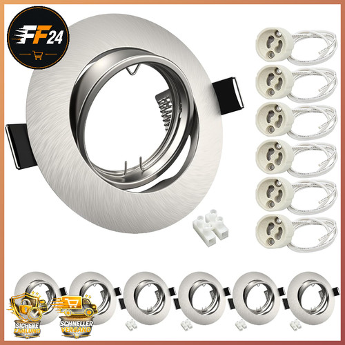 Led einbaustrahler 6er set - led,