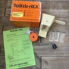 SPÄTZLE HEX! DAS ORIGINAL aus dem Schwarzwald! Komplett! OVP + ANLEITUNG!