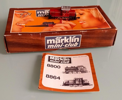 Märklin mini club diesellok - mini-club,