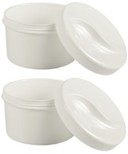 2 x Dentalbox Zahnspangendose Gebissdose Prothesendose Prothesenbox Siebeinsatz