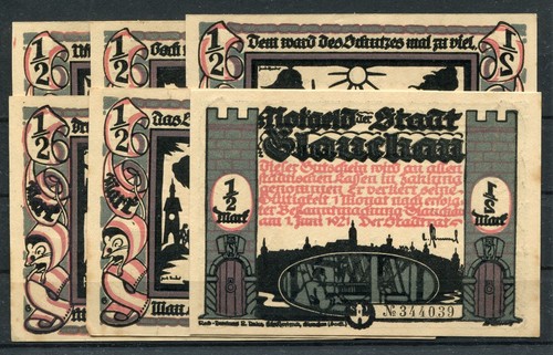 Glauchau 50 pfennig - x,