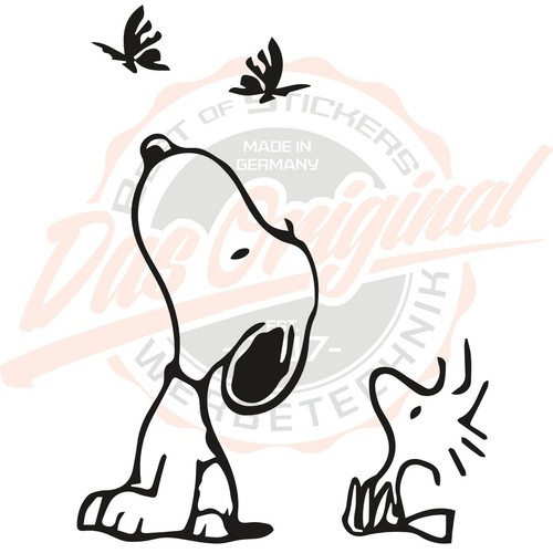 Snoopy guckt mit woodstock - , 13