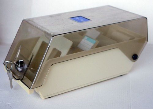 Abschließbare diskettenbox - abschließbare,