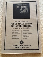 Josef Madlener Kunstmaler Schattenbilder 3. Reihe 12 Bilder Komplett