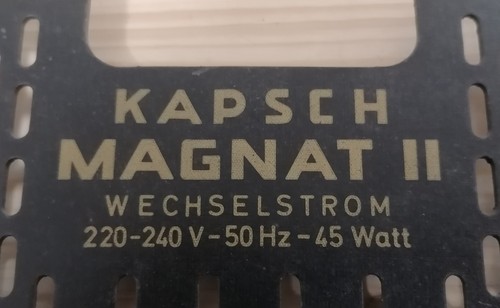 Röhrenradio rückwand kapsch - röhrenradio,