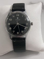 Vintage Germany Junghans 17 J Mechanisch Military 620 Cal.uhr