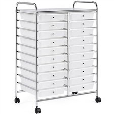 Badollwagen Badtrolley Rollcontainer Küchenwagen Rollwagen mit Schubladen Küche