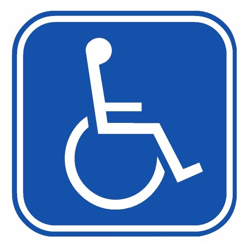 Magnetschild rollstuhlfahrer - magnetschild,
