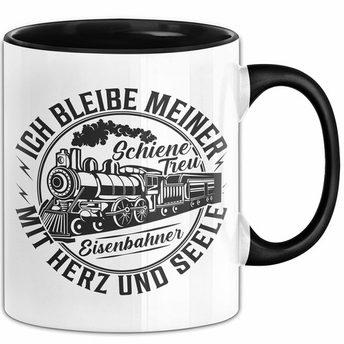 Eisenbahner tasse geschenk ich - eisenbahner,
