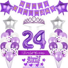 24. Geburtstagsdeko Mädchen