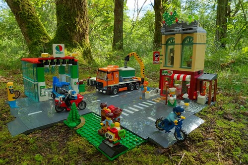 Lego city stadtzentrum set - lego,