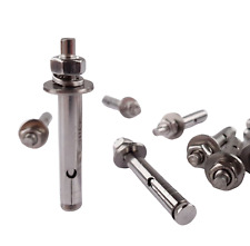 20x M6x60 Edelstahl VA Schwerlast Bolzenanker Dübel für Bohrdurchmesser 8mm