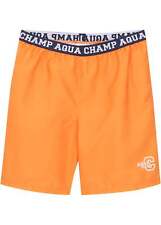Neu Sportliche Badeshorts Gr. 176/182 Kürbisorange Jungen Bade-Shorts Bermuda